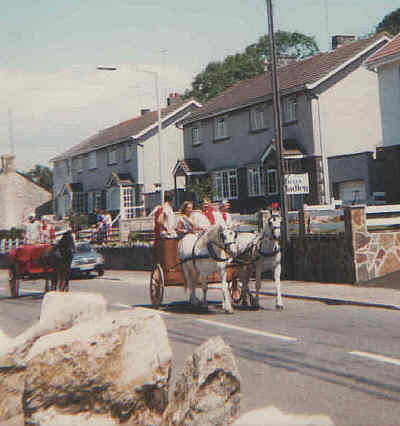 The Heritage Coast organised an event to recreate the  Romans in Britain.  Date unknown