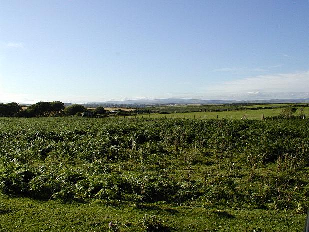 Looking towards Cefn Cribbwr