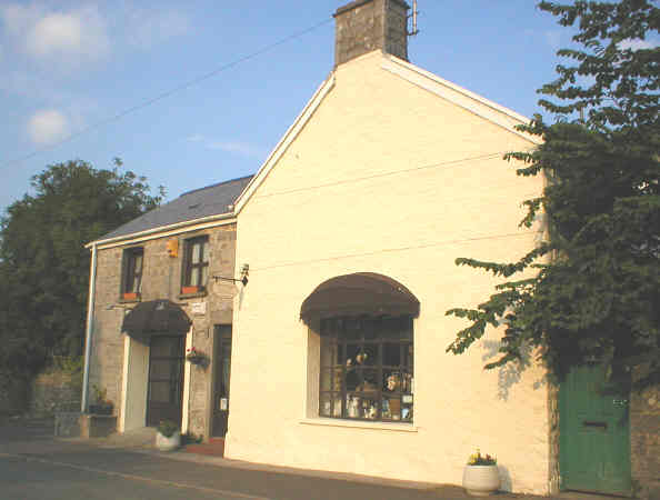 The Old Post Office, St. Brides Major, in 2005.  This was also the site of the first village shop