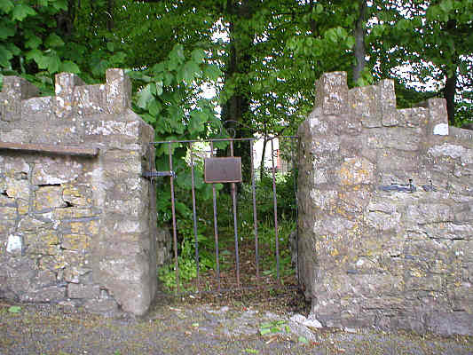 Gate made to mark 80th birthday of HM Queen Elizabeth the Queen Mother in 1980