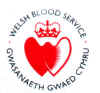 Welsh Blood Service Logo and link to web site