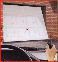 Demonstration electric garage doors