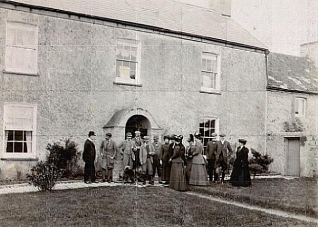 Early photograph of Pitcot Farmhouse, St. Brides Major